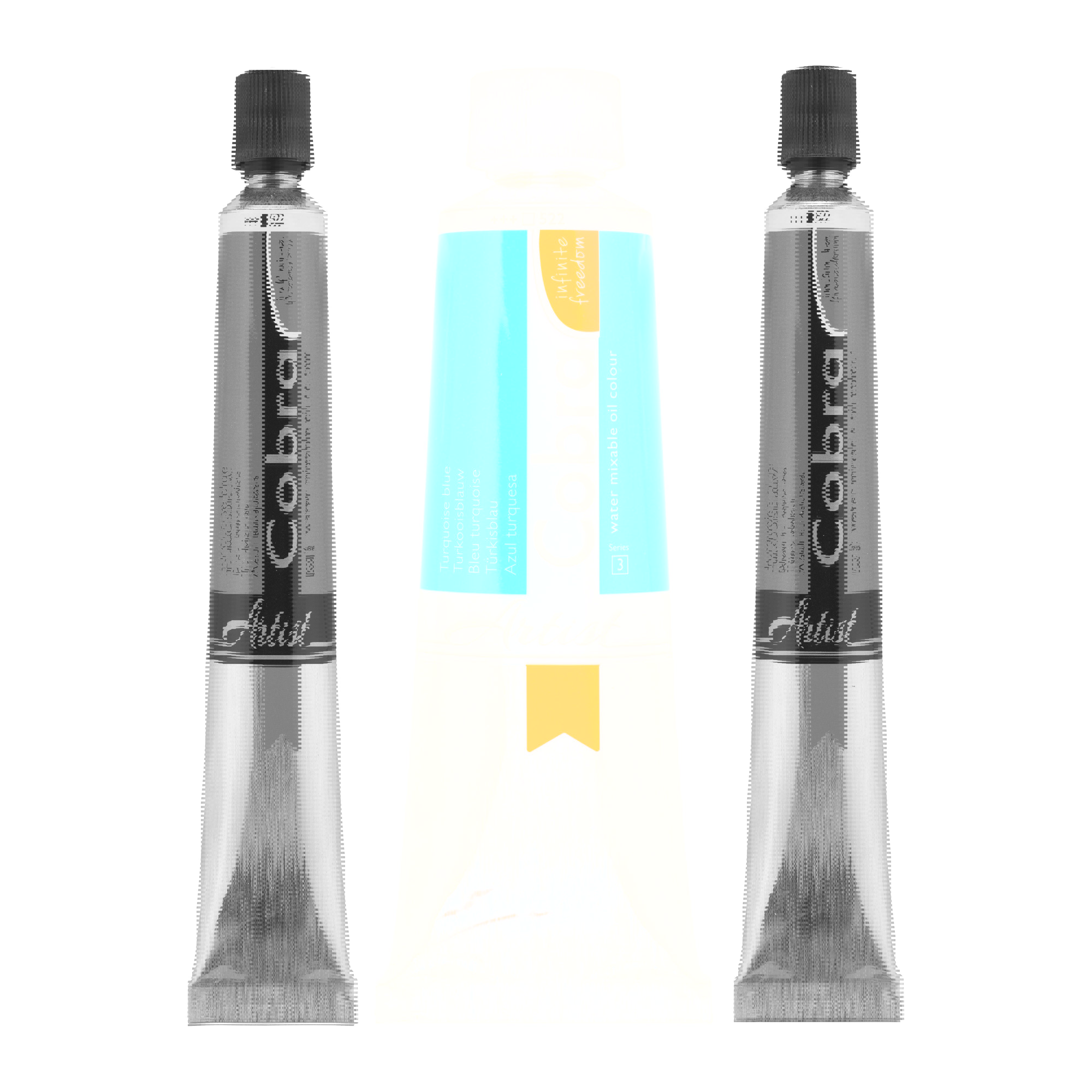 Cobra Artist Oil Colour Tube 150 ml Turquoise Blue