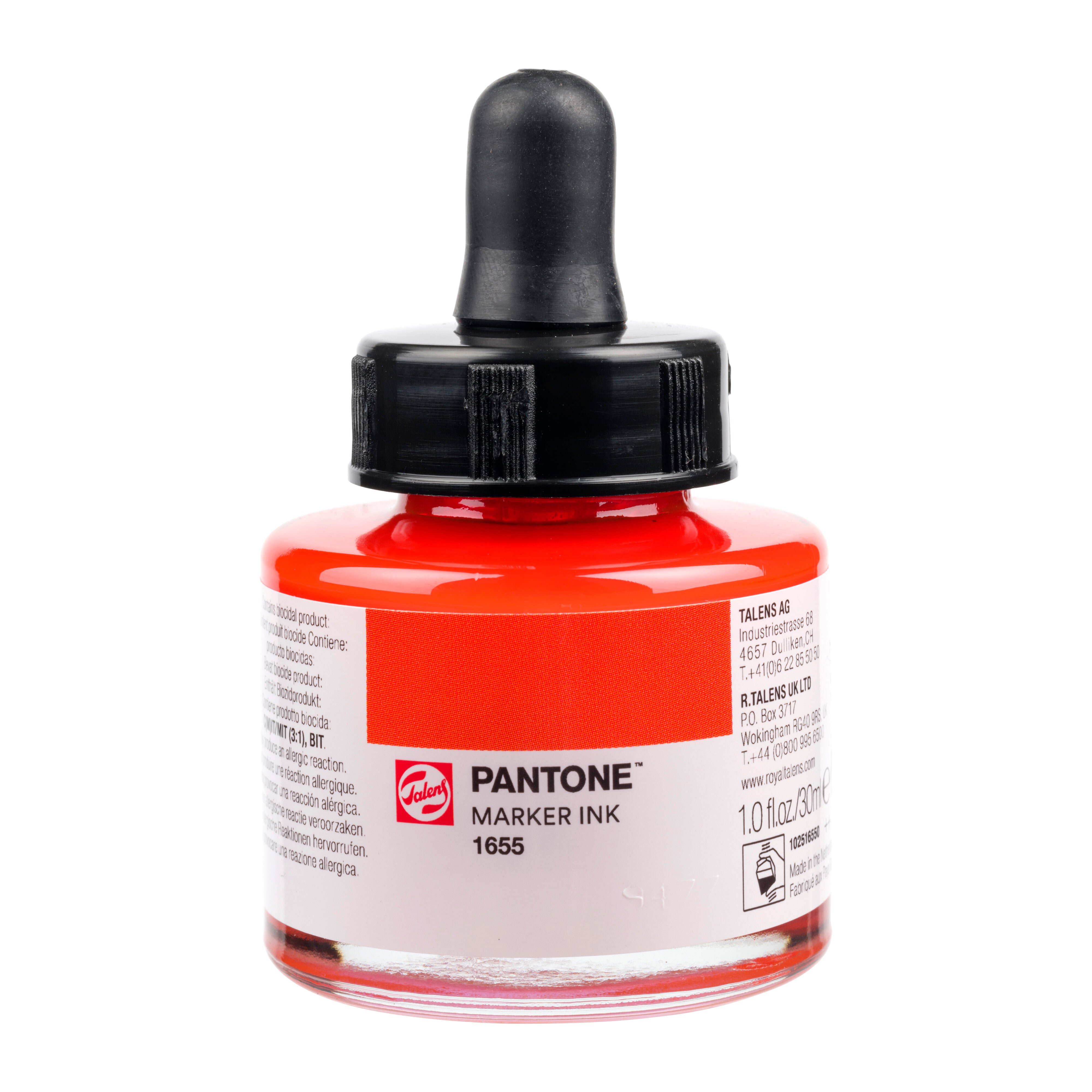 Talens Pantone Marker Ink 30ml Red Orange