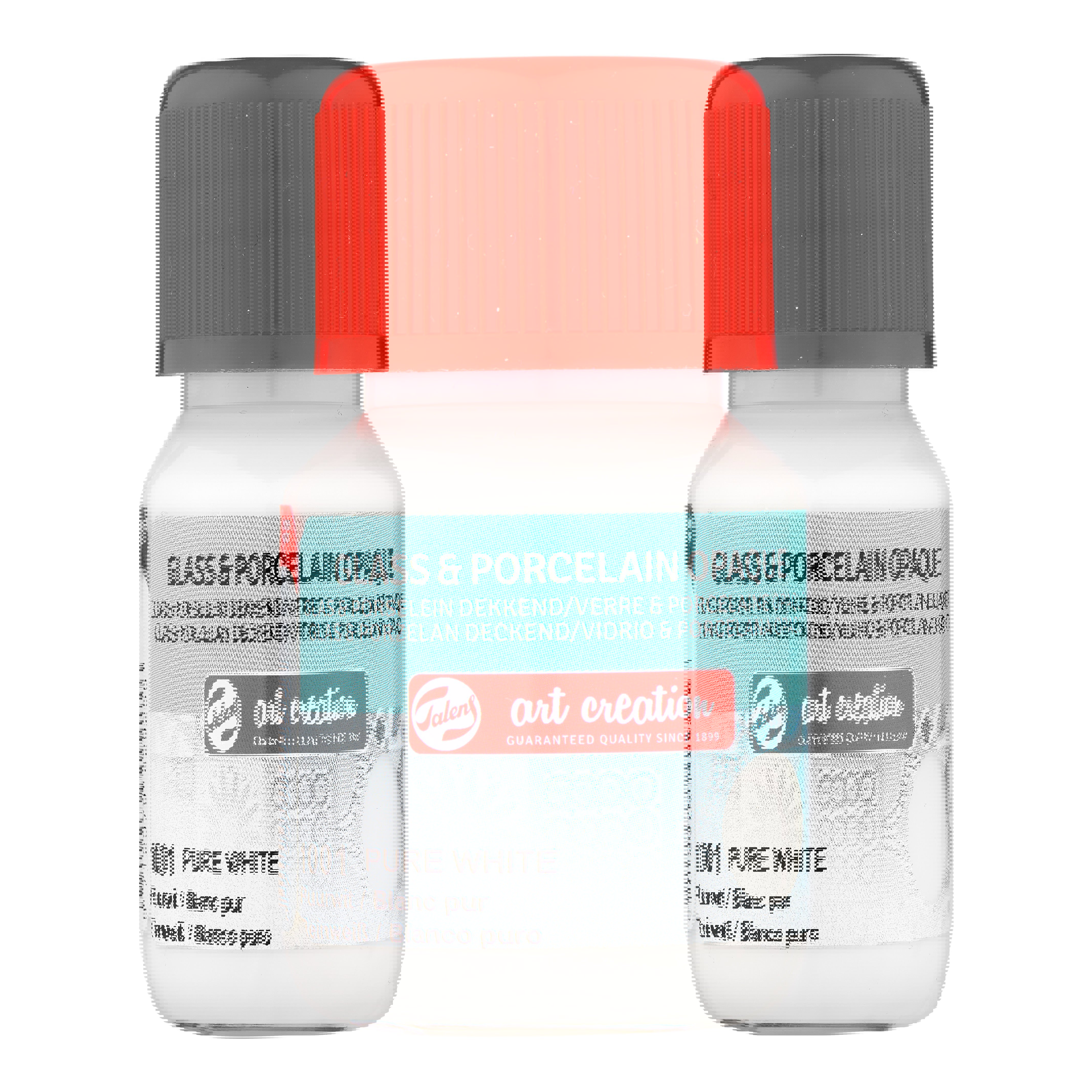 Talens Art Creation Glass & Porcelain Opaque Bottle 30 ml Pure White