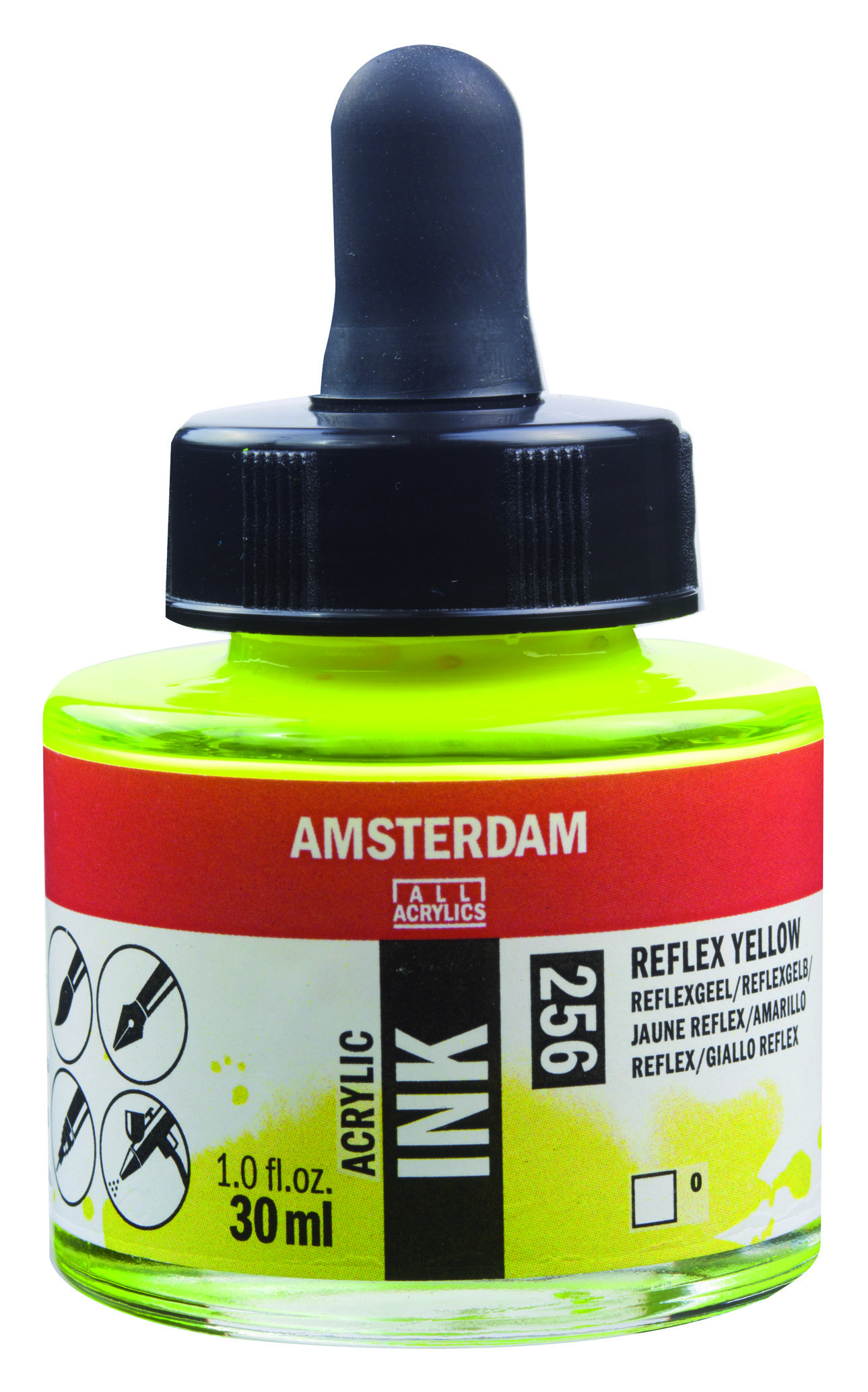 AAC INK 30ML REFLEX YELLOW