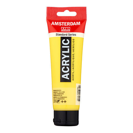 Amsterdam Standard Series Acrylic Tube 120 ml Primary Yellow