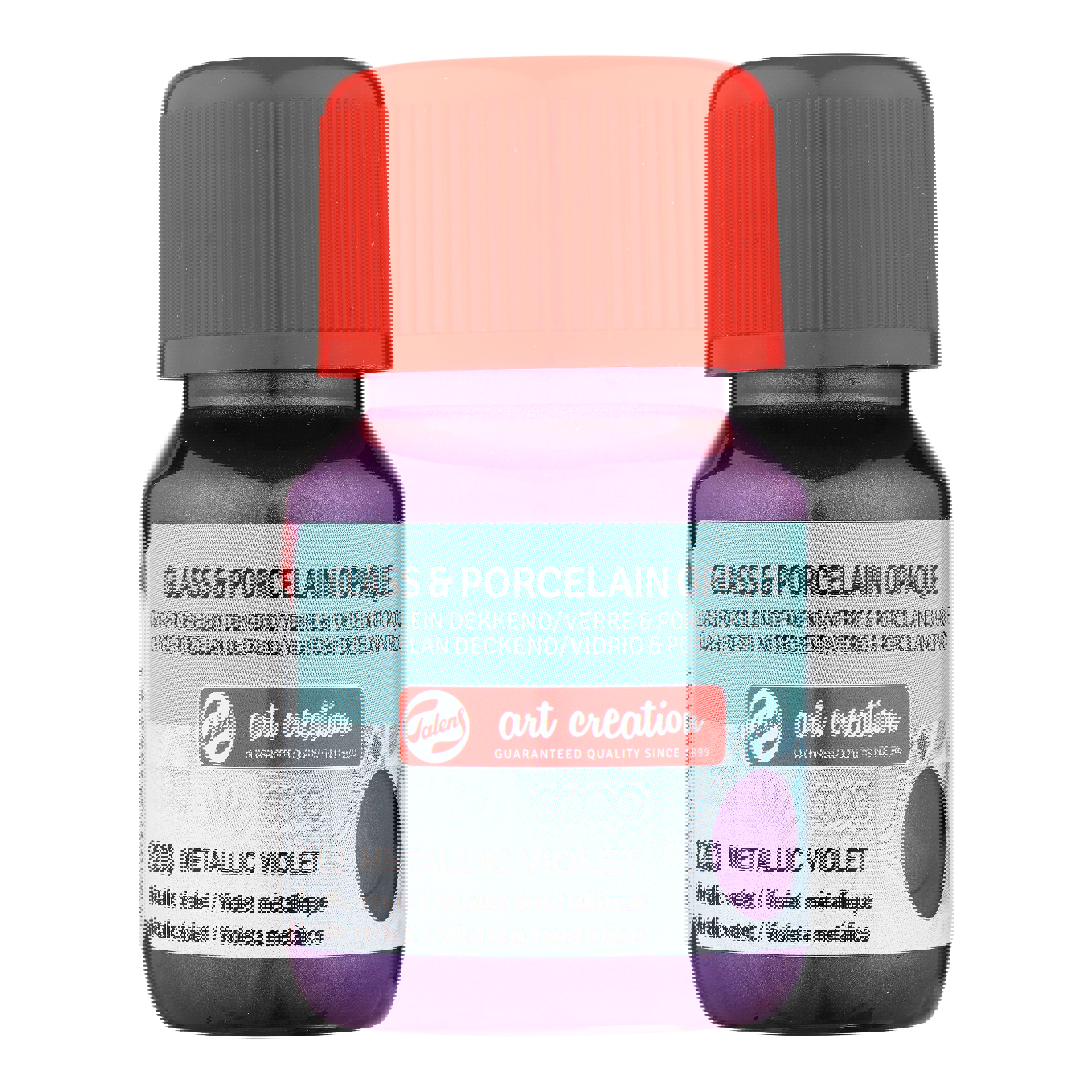 Talens Art Creation Glass & Porcelain Opaque Bottle 30 ml Metallic Violet