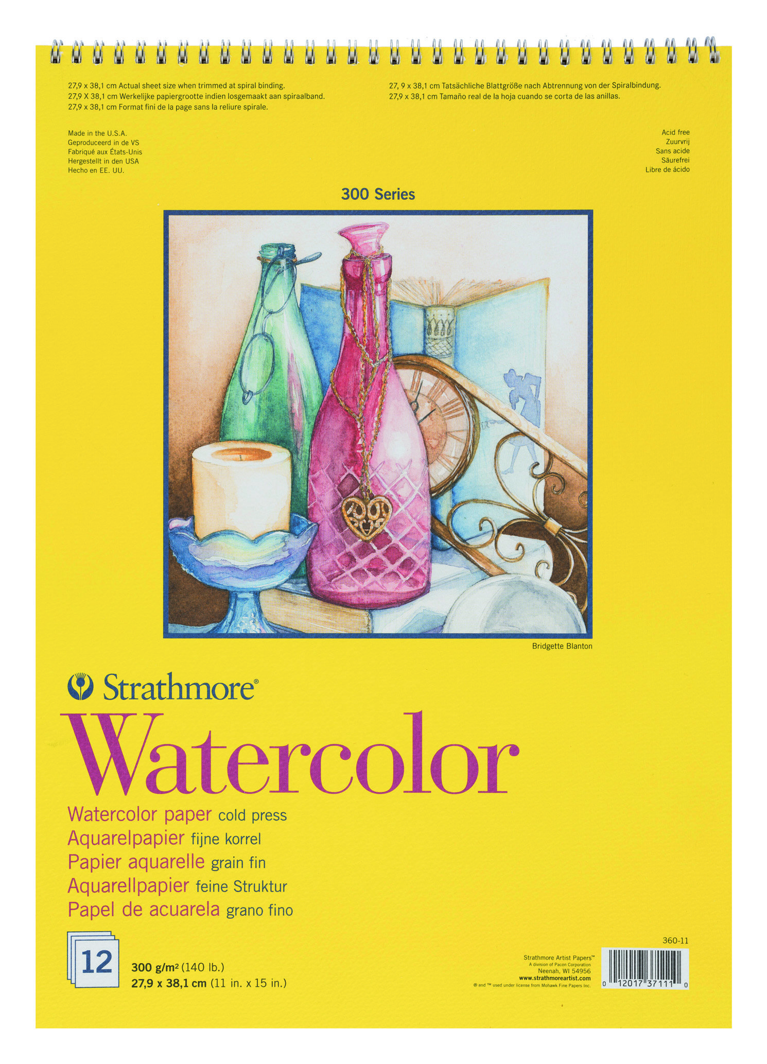 STRATHMORE SERIE300 WTC PAD 27,9X38,1