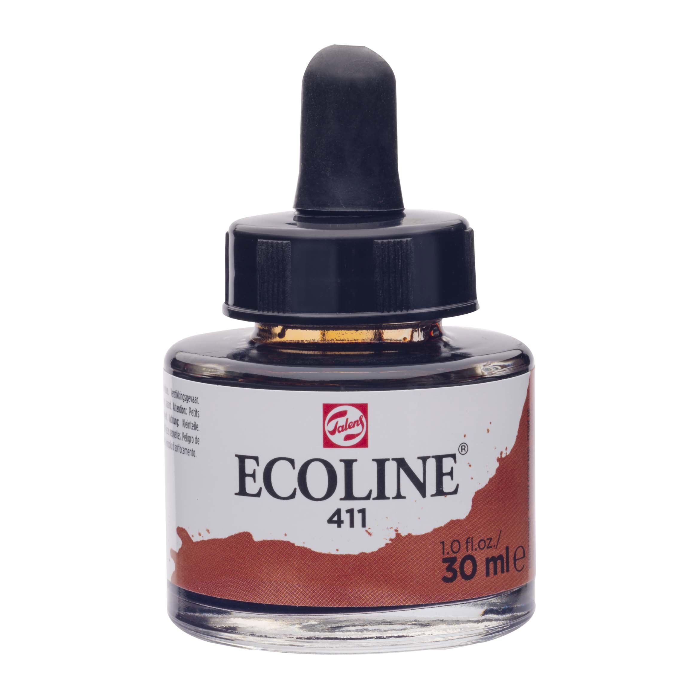 ECOLINE Pipette 30ML BURNT SIENNA