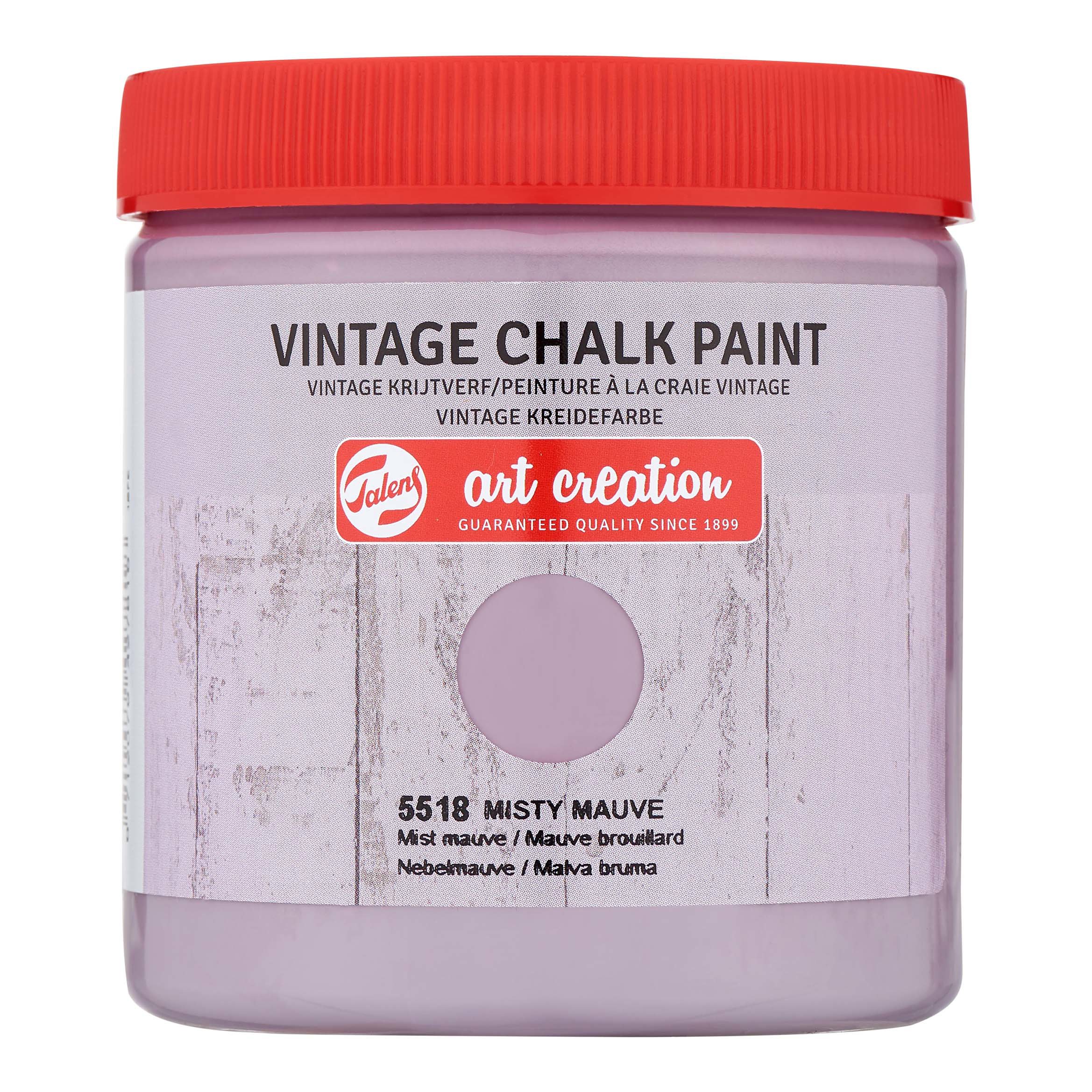 Talens Art Creation Vintage Chalk Jar 250 ml Misty Mauve