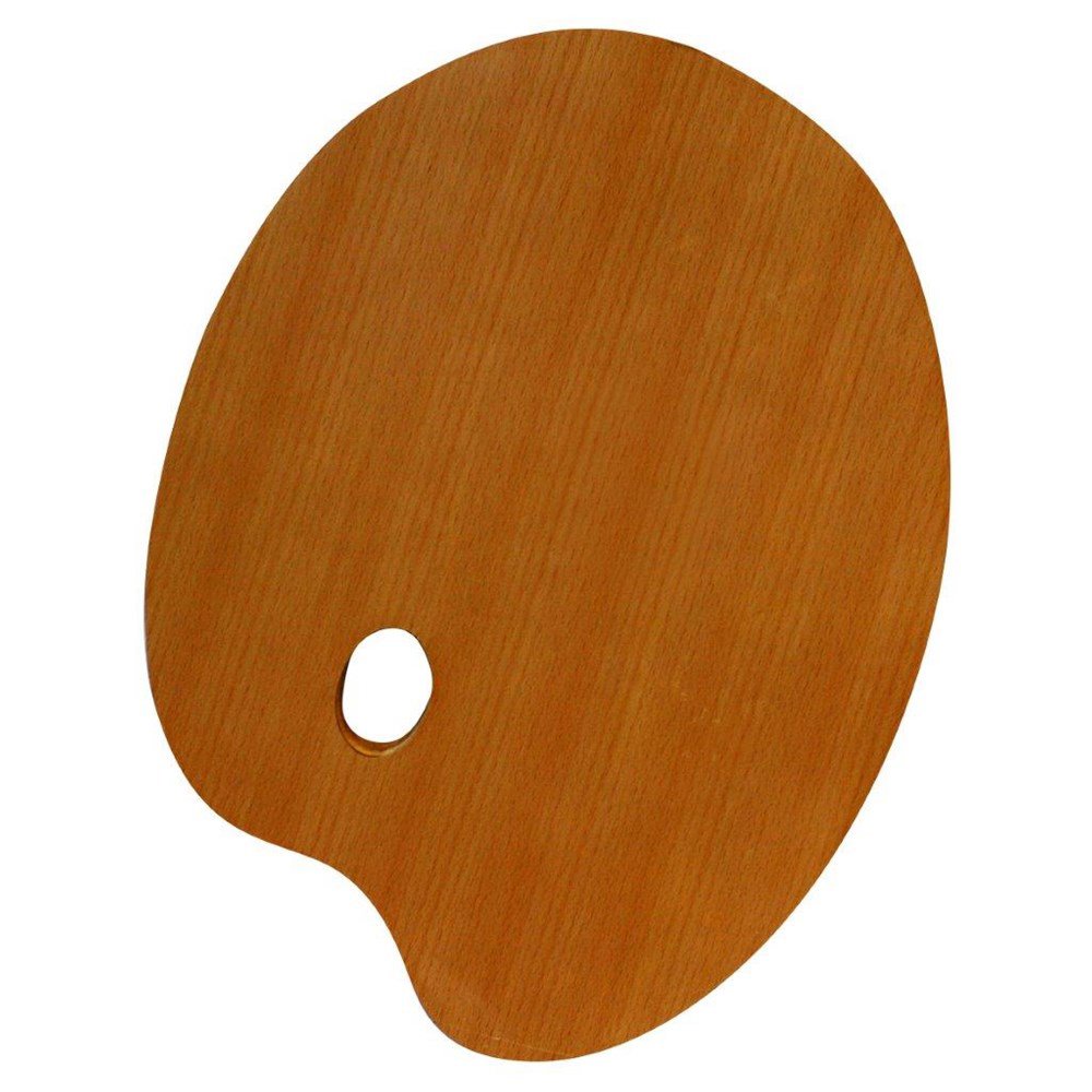 Palette Wood Oval 30x40x0.6cm