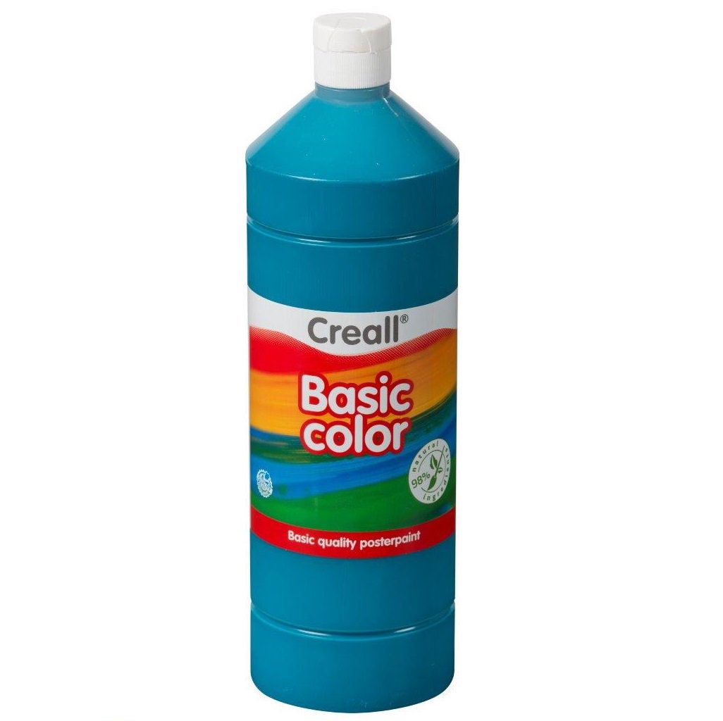 CREALL Gouache Basic 1000ml 13 Turquoise