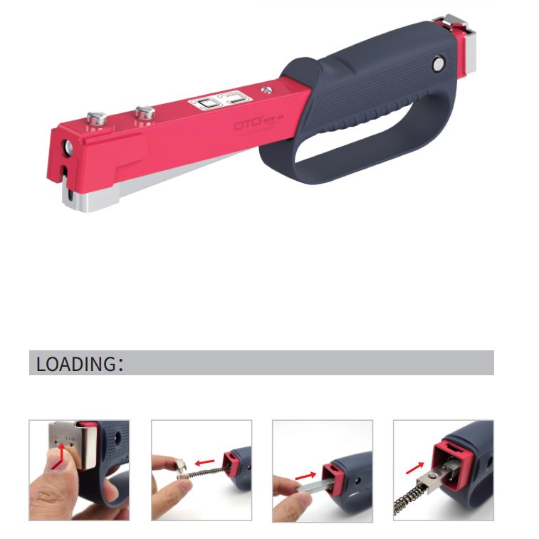 HAMMER tacker Heavy Duty Long Reach 140/6-140/10 Thumbnail