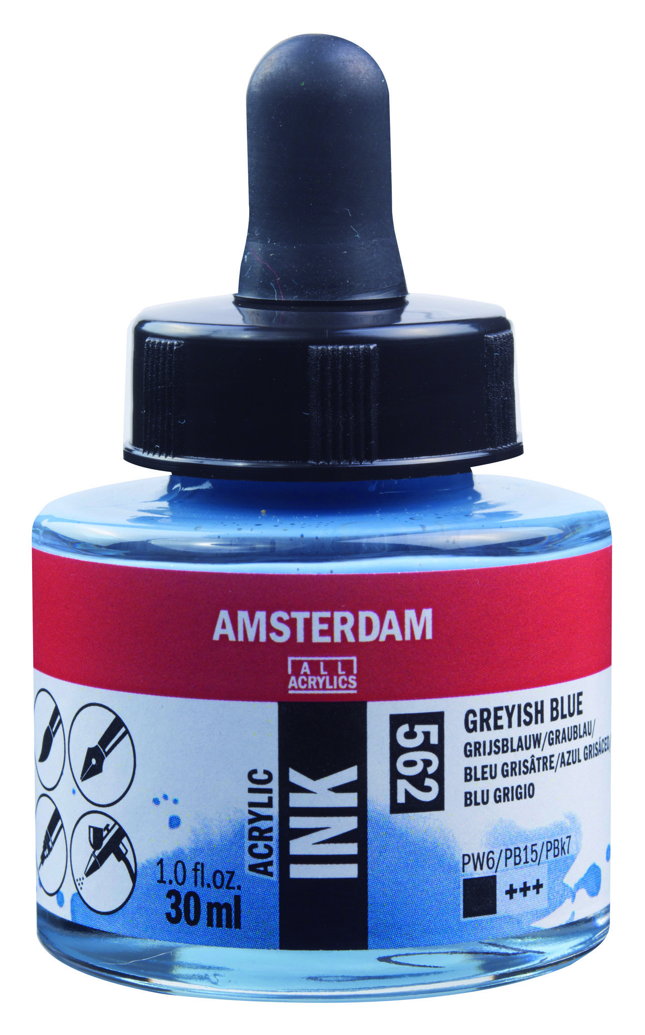 AAC INK 30ML GREYISH BLUE