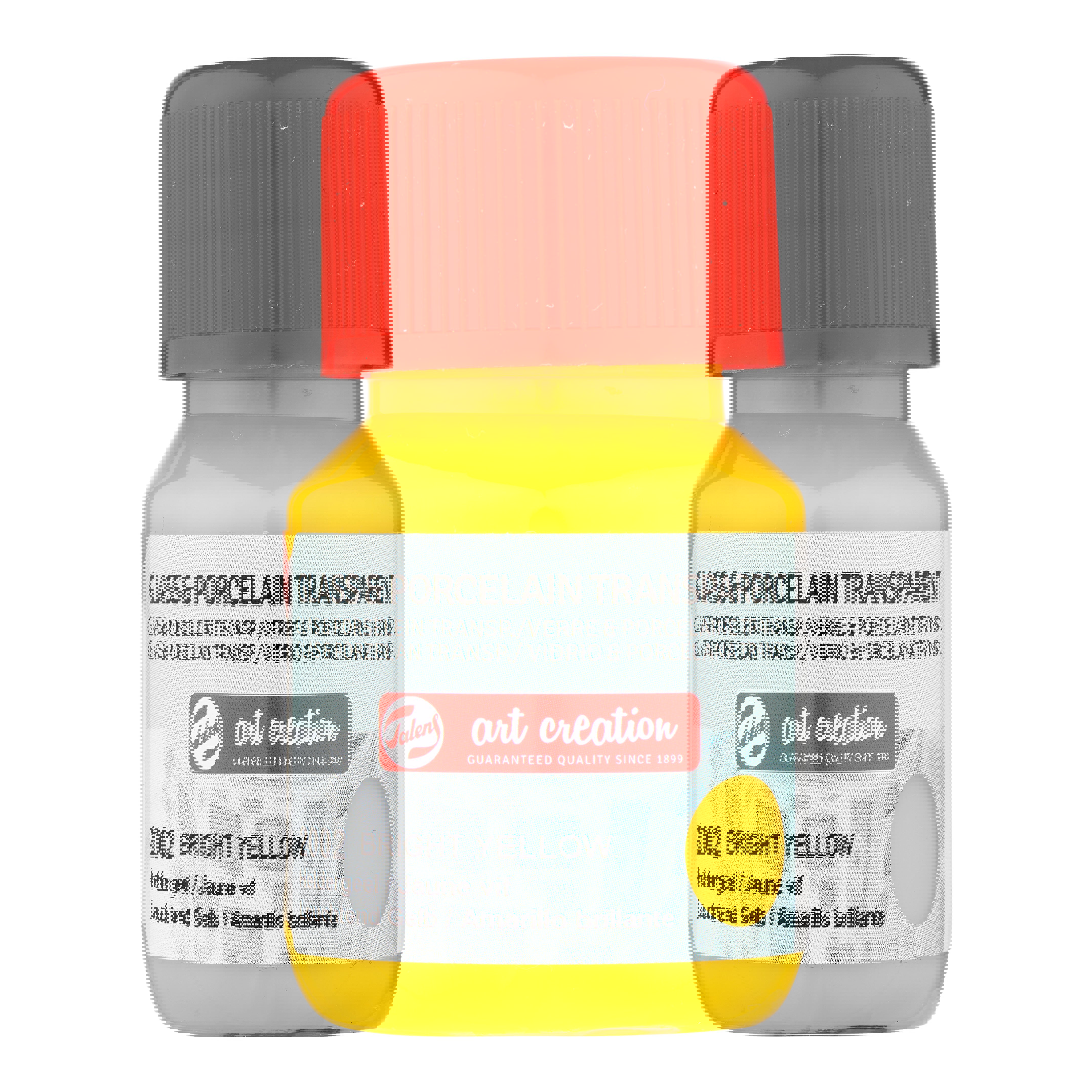 Talens Art Creation Glass & Porcelain Transparant Bottle 30 ml Bright Yellow