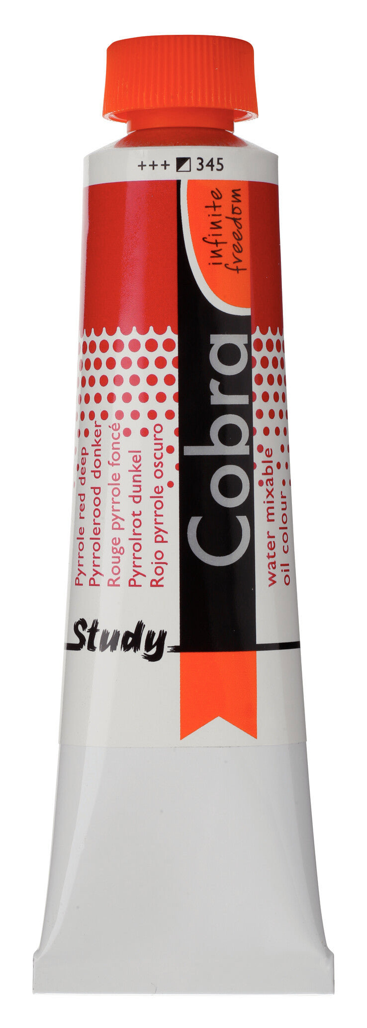 Cobra Study Oil Colour Tube 40 ml Pyrrole Red Deep