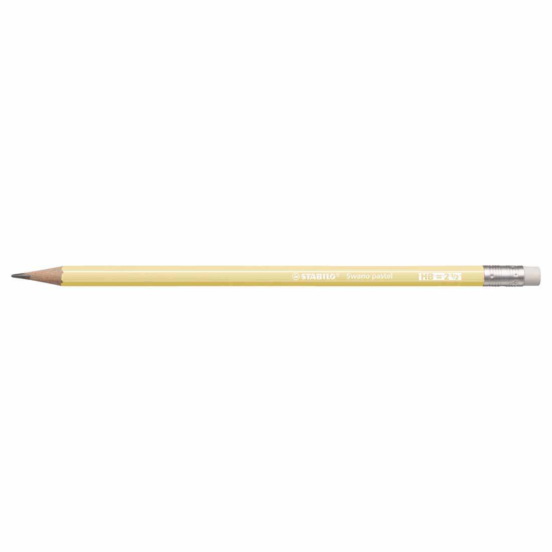 4908/01-HB Swano Pencil Pastel Yellow HB Dozen