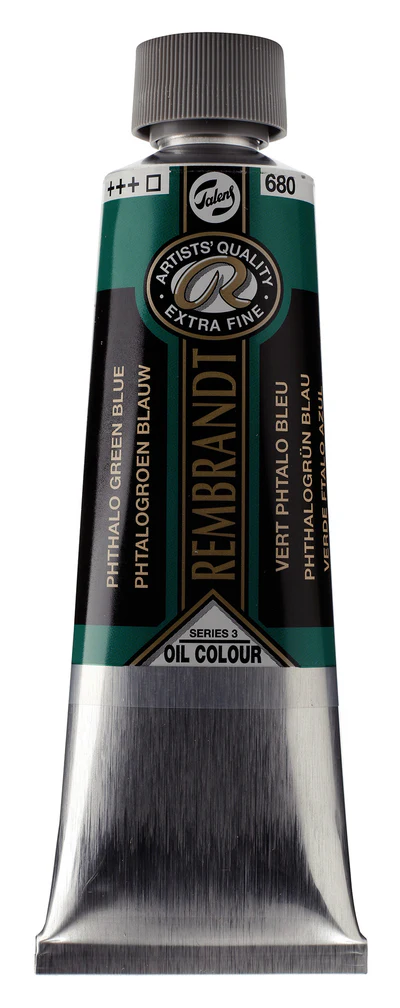 Rembrandt Oil Colour Tube 150 ml Phthalo Green Blue