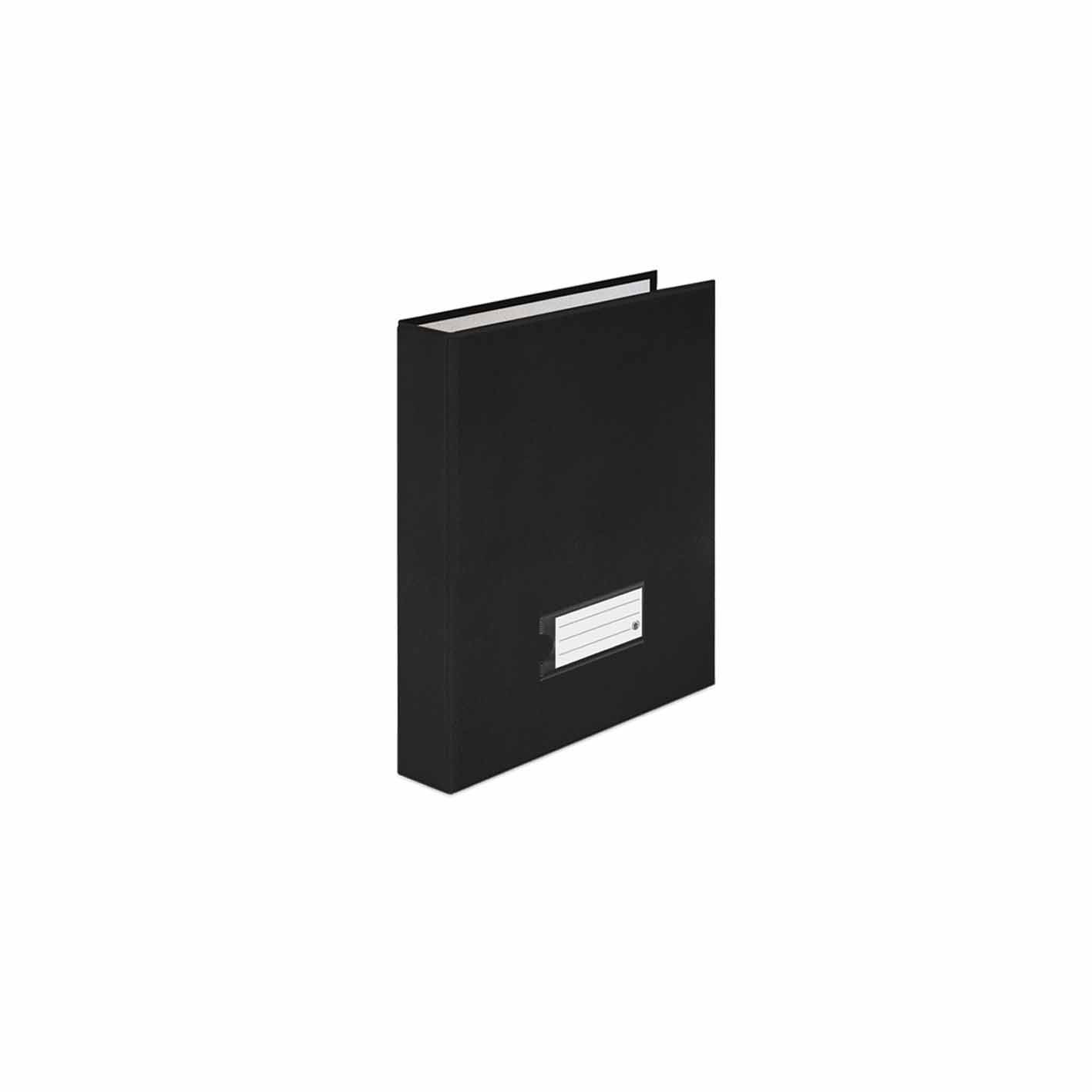 Ring binder Carton 4R 30mm- A4- Black