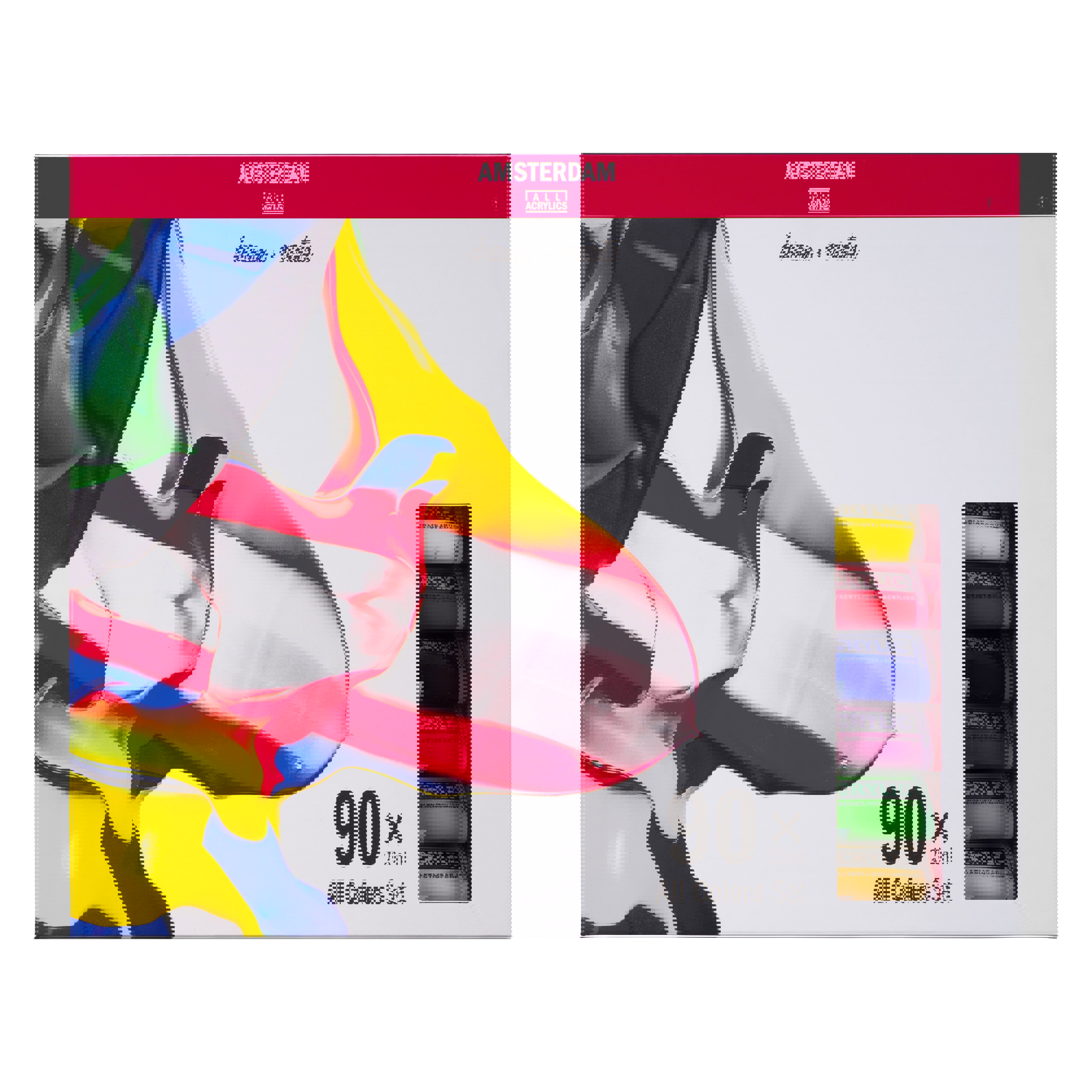 Amsterdam Standard Series acrylic paint all colors set | 90 x 20 ml Multicolour