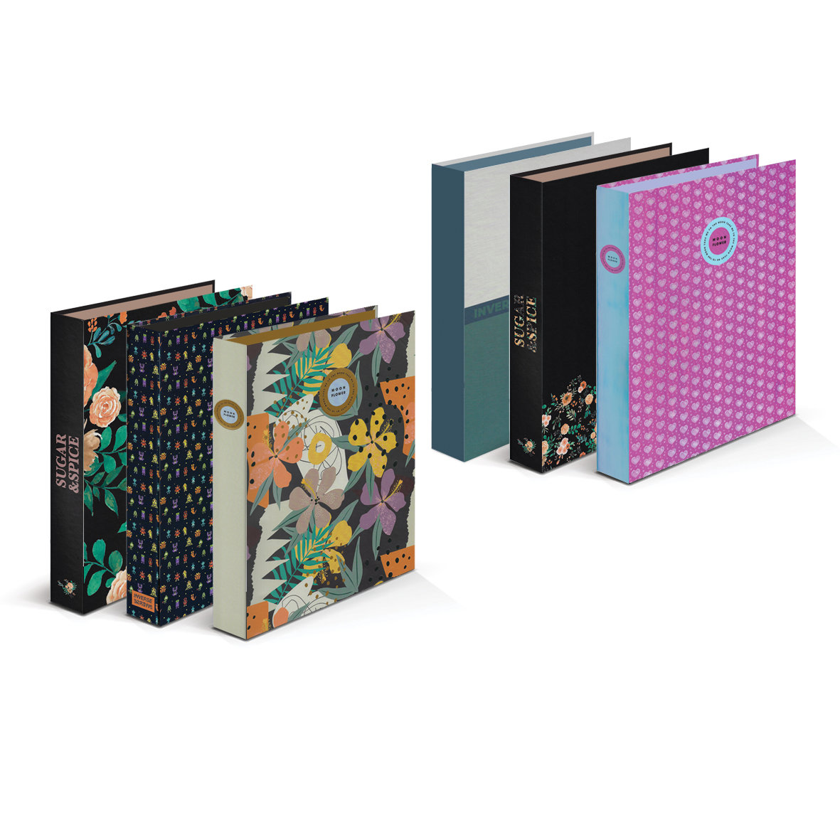 Ambar Ring Binder Carton 4R 30mm A4 Assorted