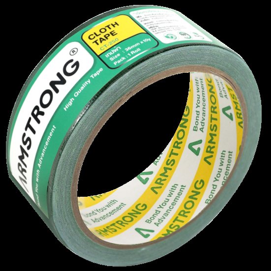 Cloth Tape 70 Mesh 230Mic. 36mmx25Y Dark Green