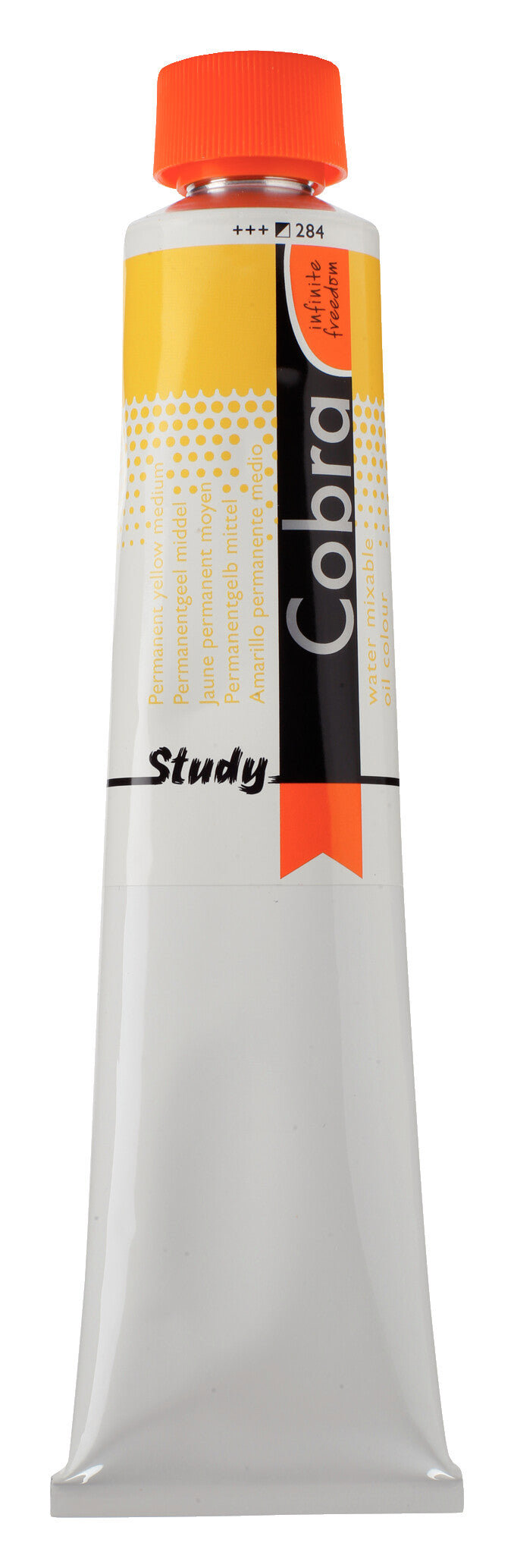 Cobra Study Oil Colour Tube 200 ml Permanent Yellow Medium