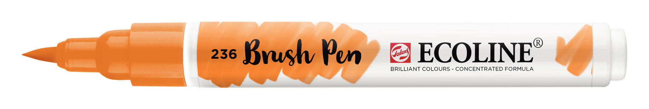 Ecoline Brush Pen Light Orange 1 piece