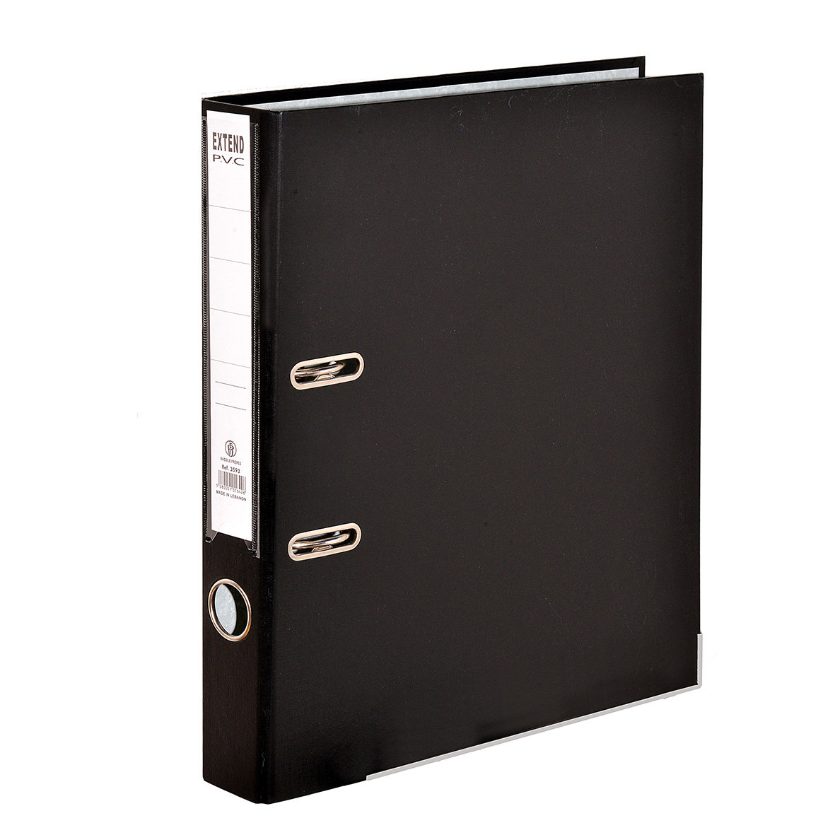 EXTEND Letter-file PVC label 4cm A4- Black