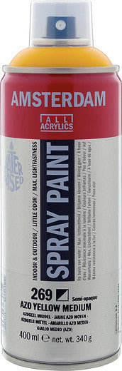 Amsterdam Spray Paint 400 ml Azo Yellow Medium