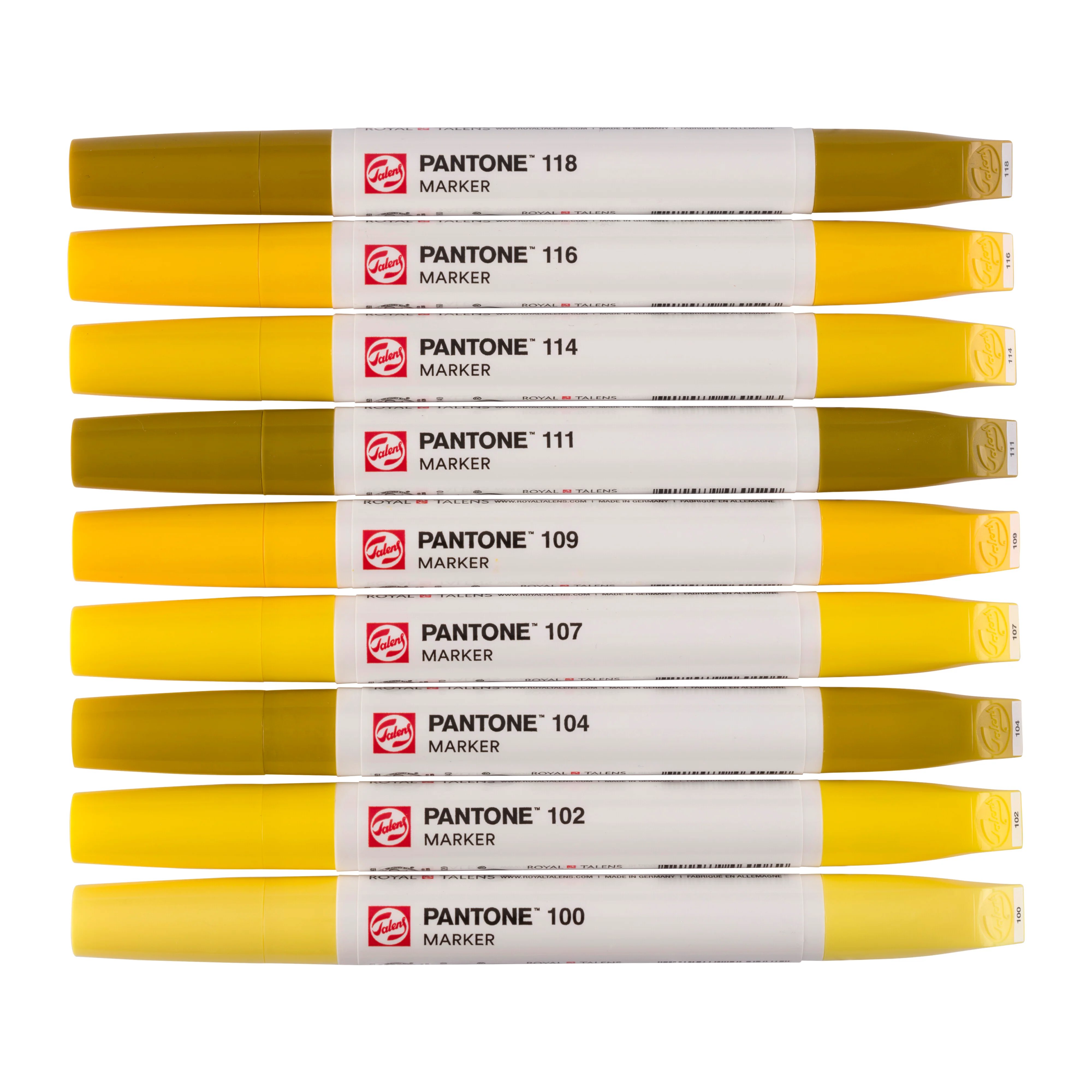 Talens Pantone Set Yellow x9 Markers Thumbnail