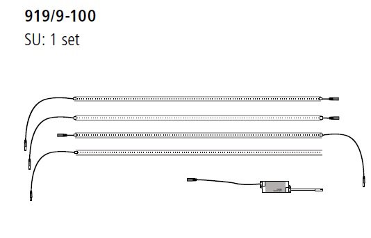 919/9-100 LED lighting kit MSaAS for multishop