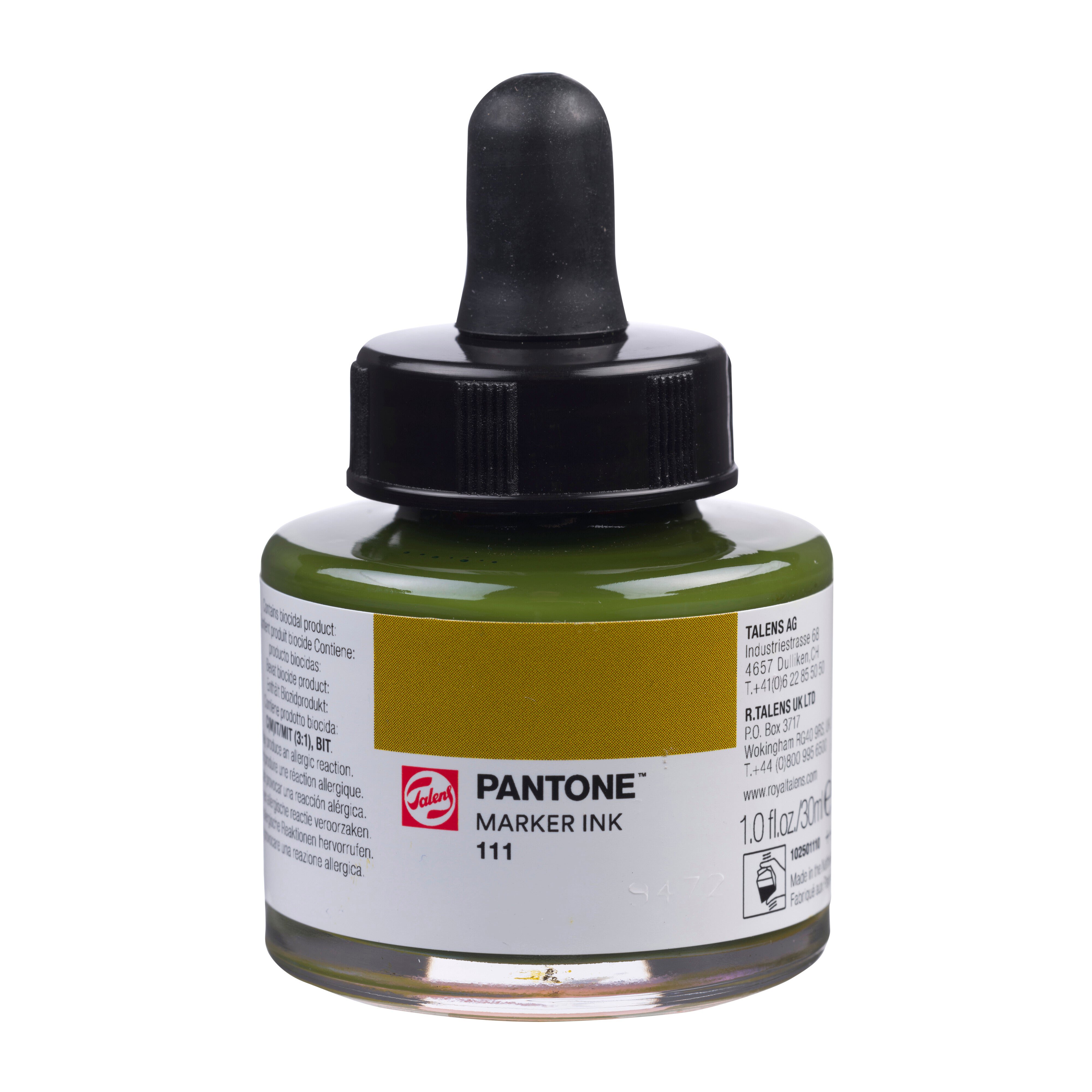Talens Pantone Marker Ink 30ml Antique Gold