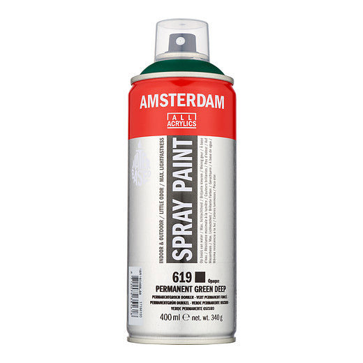 Amsterdam Spray Paint 400 ml Permanent Green Deep