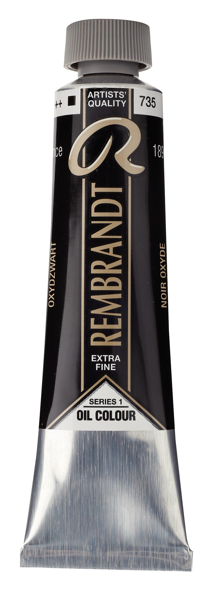 Rembrandt Oil Colour Tube 40 ml Oxide Black