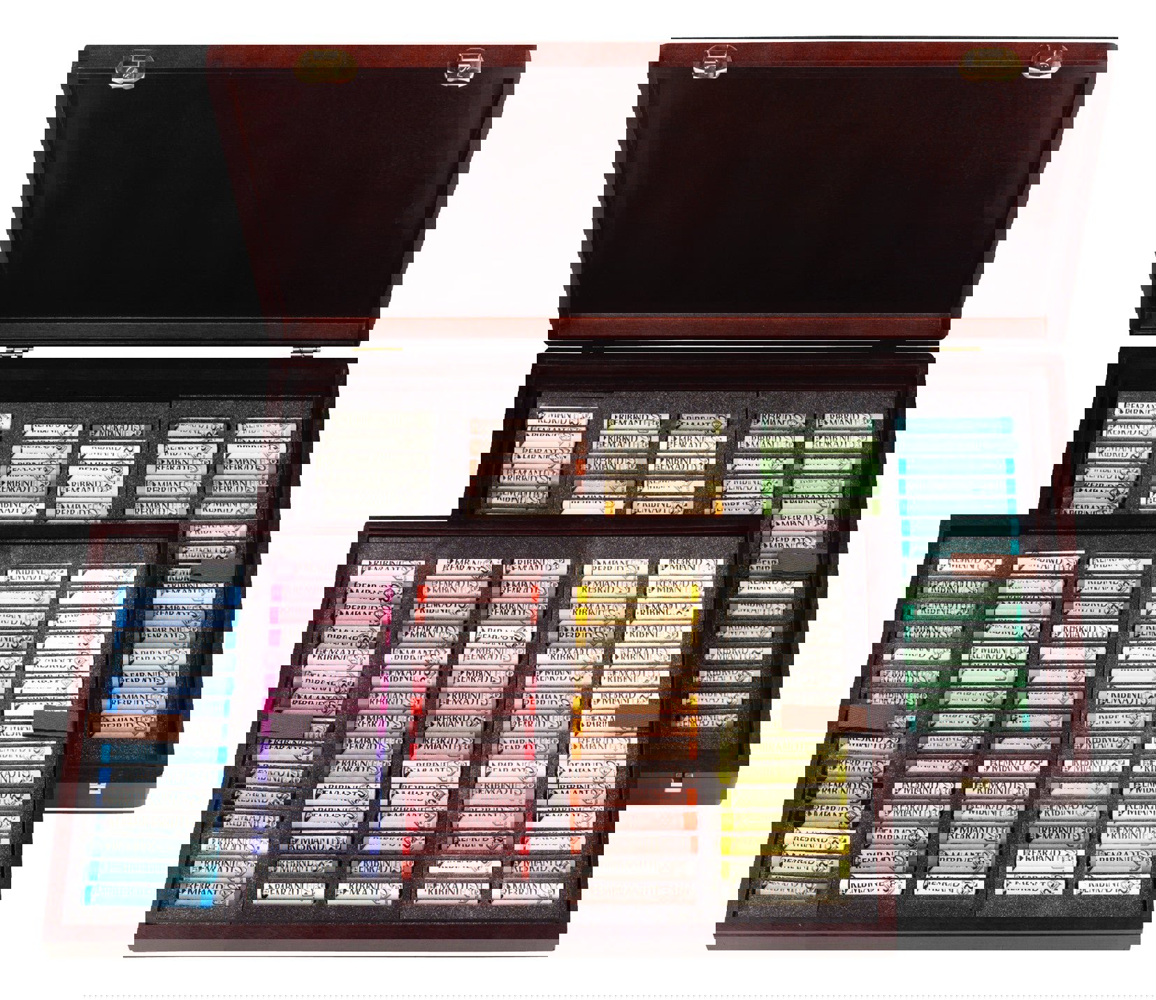 Rembrandt Soft pastel wooden box set General Selection Master | 150 whole pastels