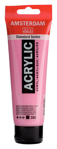 Amsterdam Standard Series Acrylic Tube 120 ml Quinacridone Rose Light