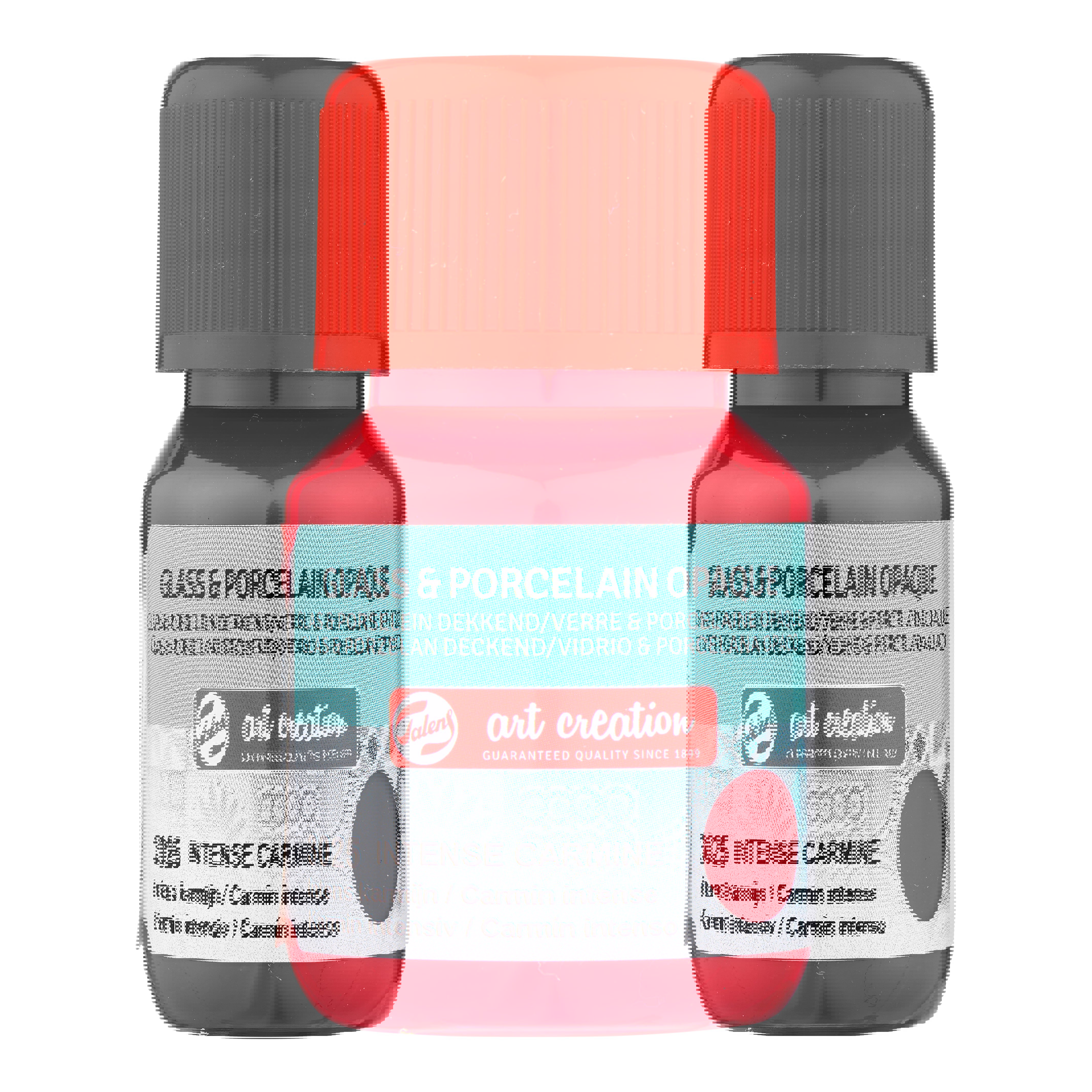 Talens Art Creation Glass & Porcelain Opaque Bottle 30 ml Intense Carmine