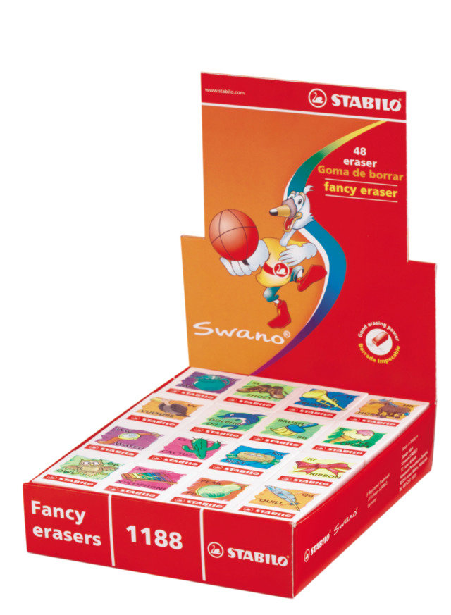 118848LA Fancy Eraser Lovely Animals