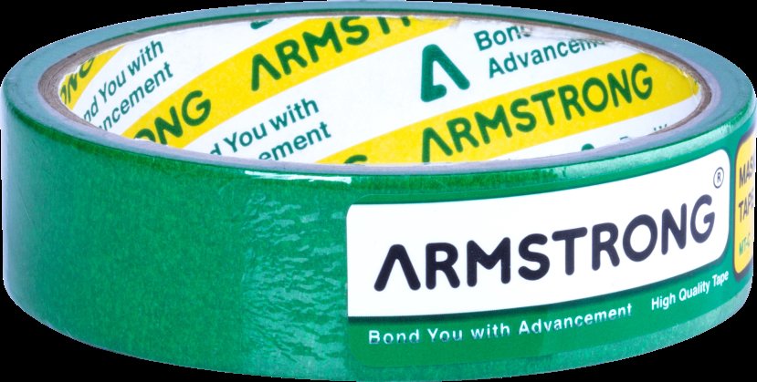 Masking Tape 150mic.  24mm x 10Y Dark Green