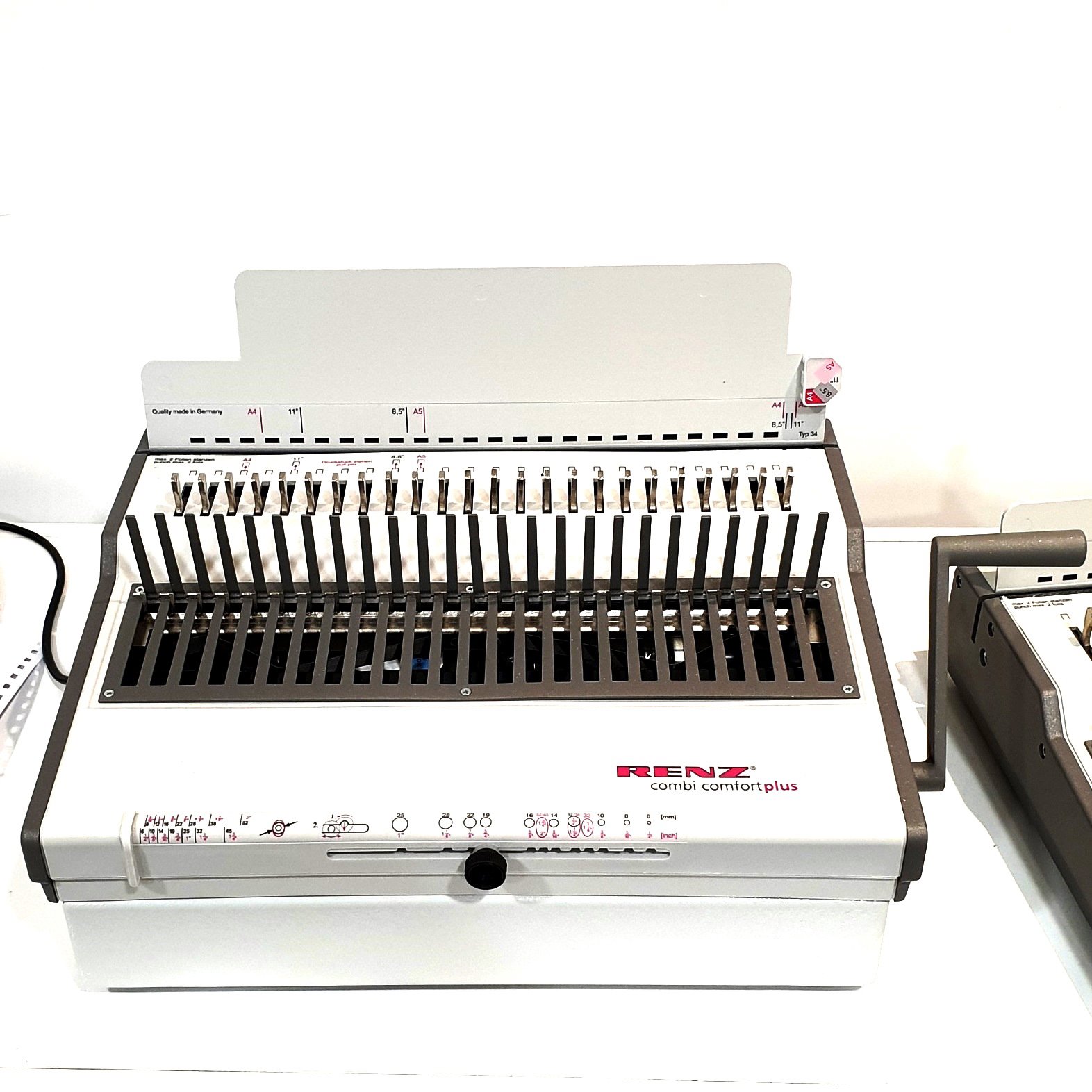 RENZ COMBI COMFORT Electrical Binding Machine