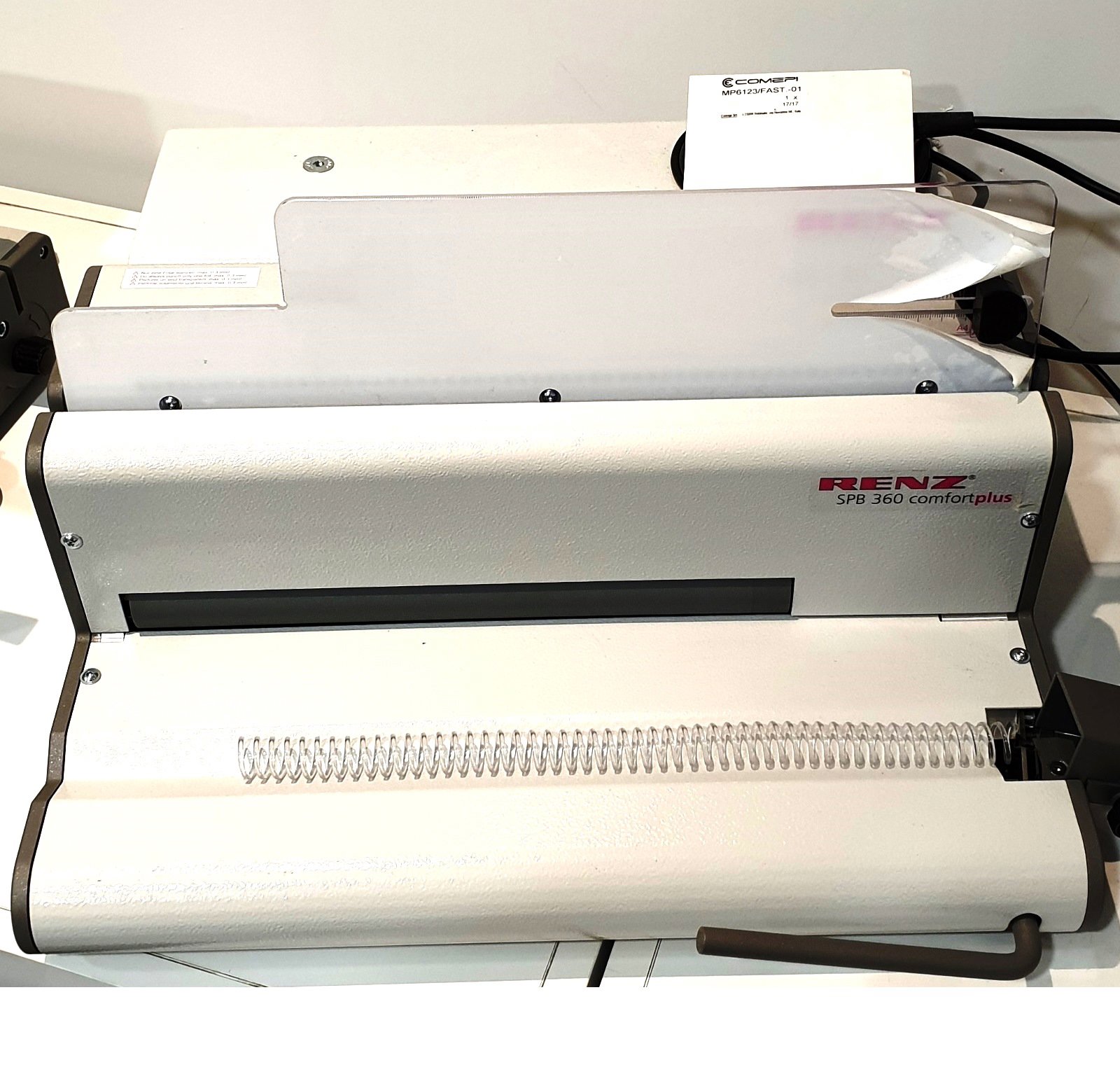 RENZ Comfort Coil Spiral Machine  Electrical