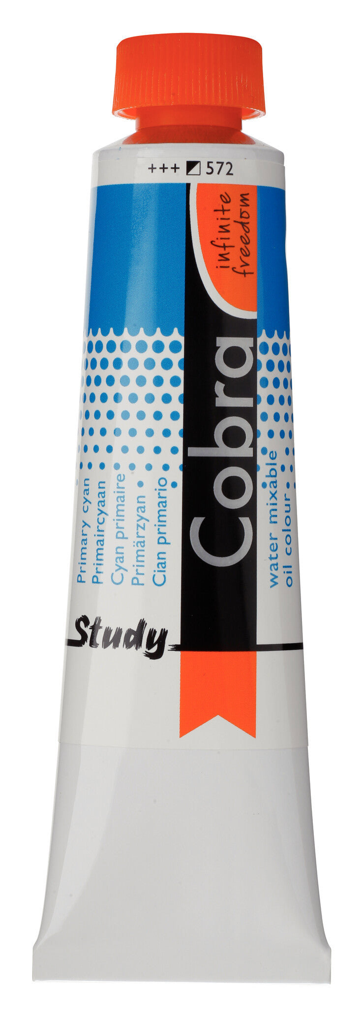 Cobra Study Oil Colour Tube 40 ml Primary Cyan