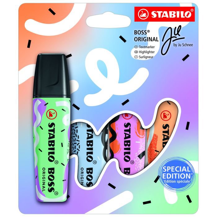 STABILO BOSS ORIGINAL Wallet of 4 Highlighters Thumbnail