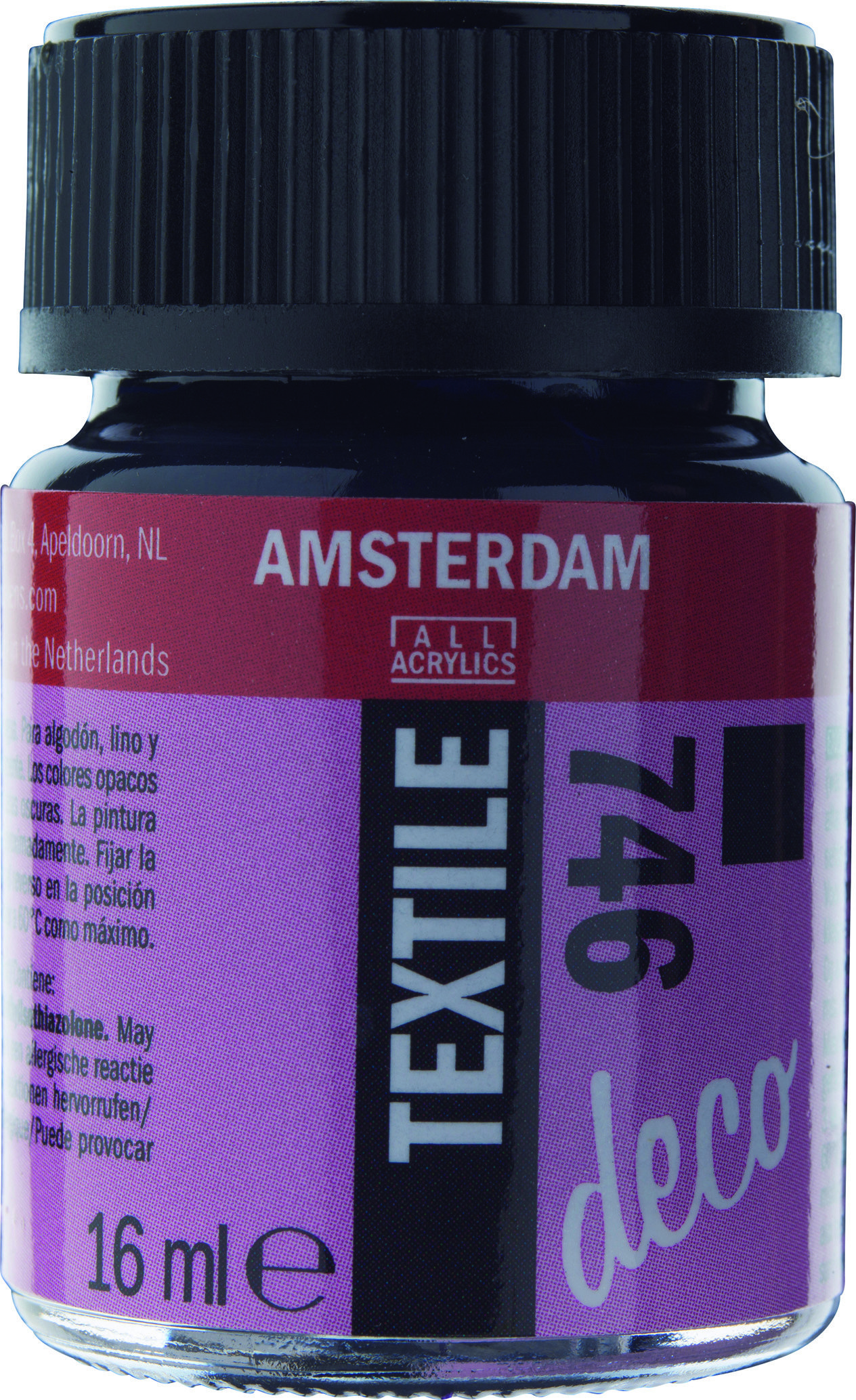 AAC TEXT.16ML BLACK OPAQUE