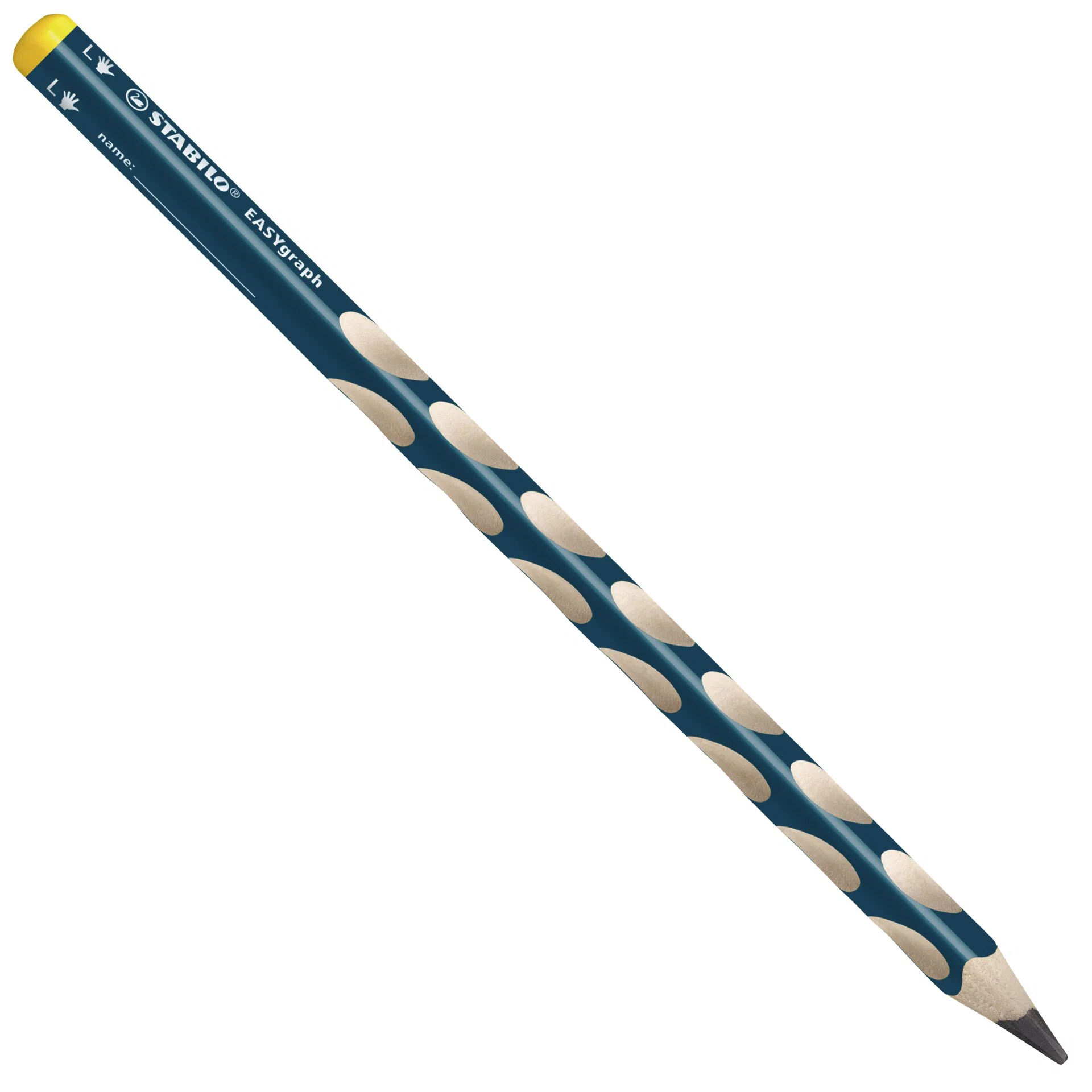 STABILO EASYgraph ergonomic Graphite Pencil HB, left-handed, petrol, set of 6 Thumbnail