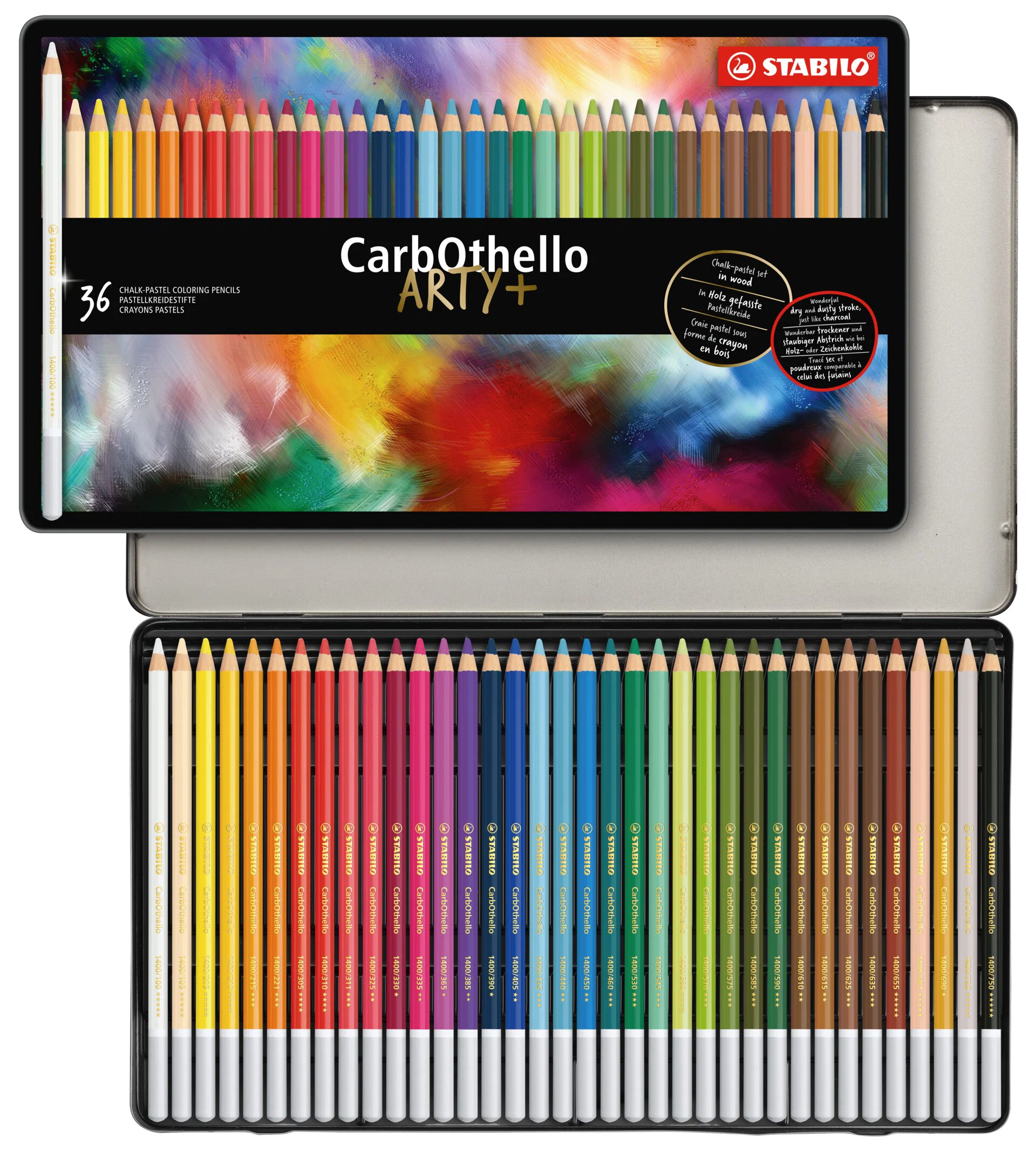 CarbOthello Metal Box 36 Colors Thumbnail