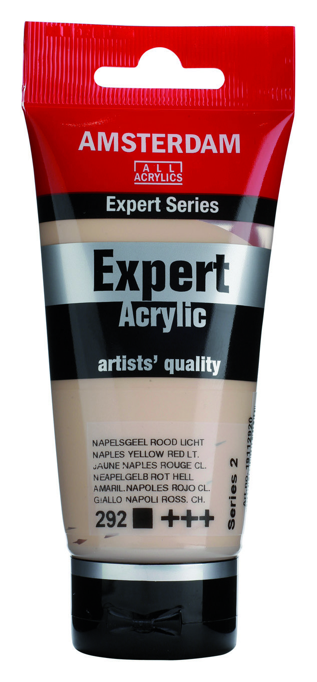 Amsterdam Expert Series Acrylic Tube 75 ml B Naples Yellow Red Light