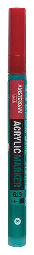 Amsterdam Acrylic Marker 2 mm Permanent Green Deep