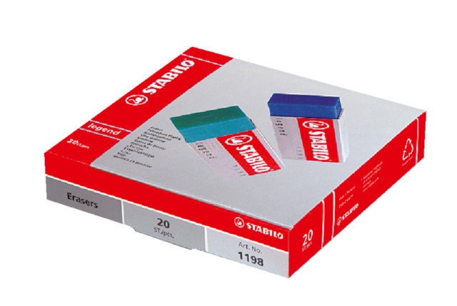 119820 Legend coloured Eraser
