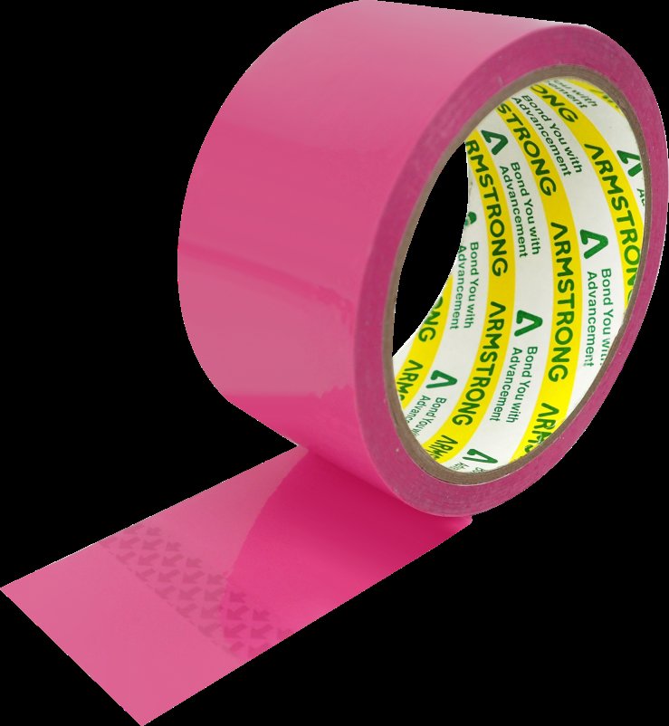 OPP Color tape P45 45mic 48mm x 45Y Pink