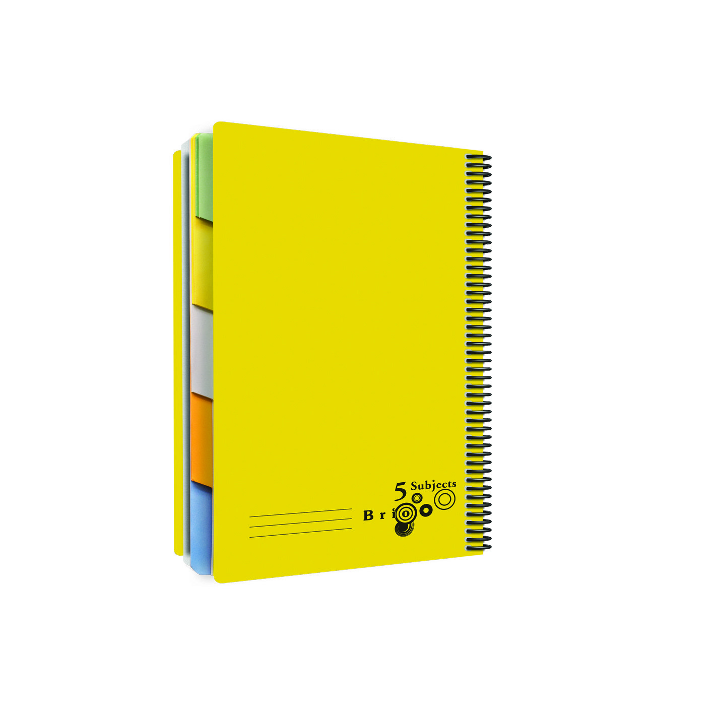 BRIO 5Sub PB Spiral 60g Sey 144sh L/O A5