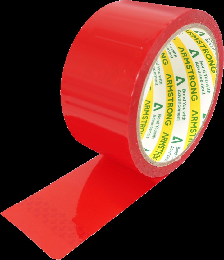 OPP Color tape P45 45mic 48mm x 45Y Red