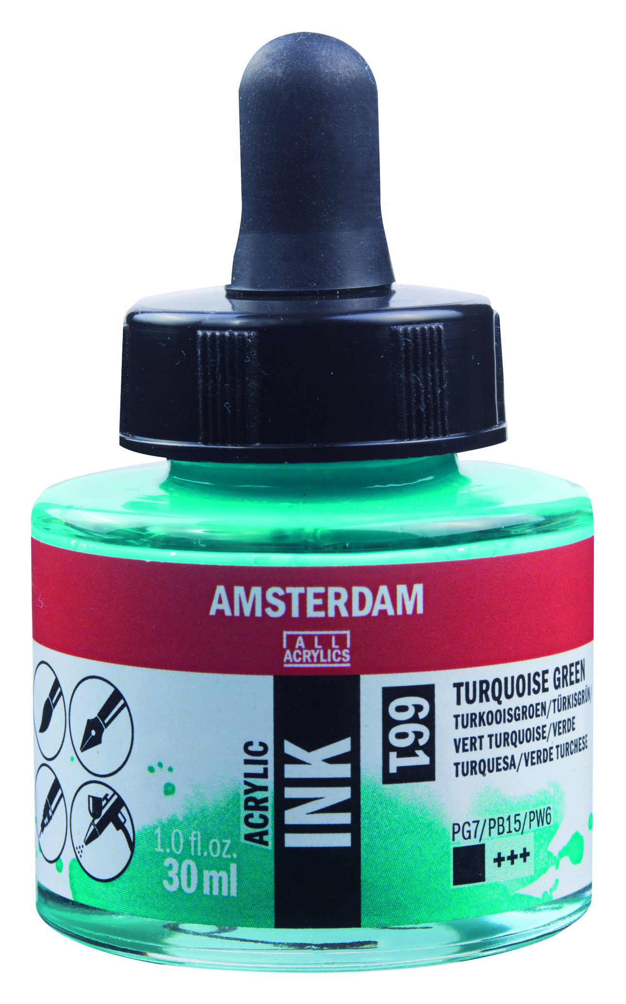 AAC INK 30ML TURQ.GREEN