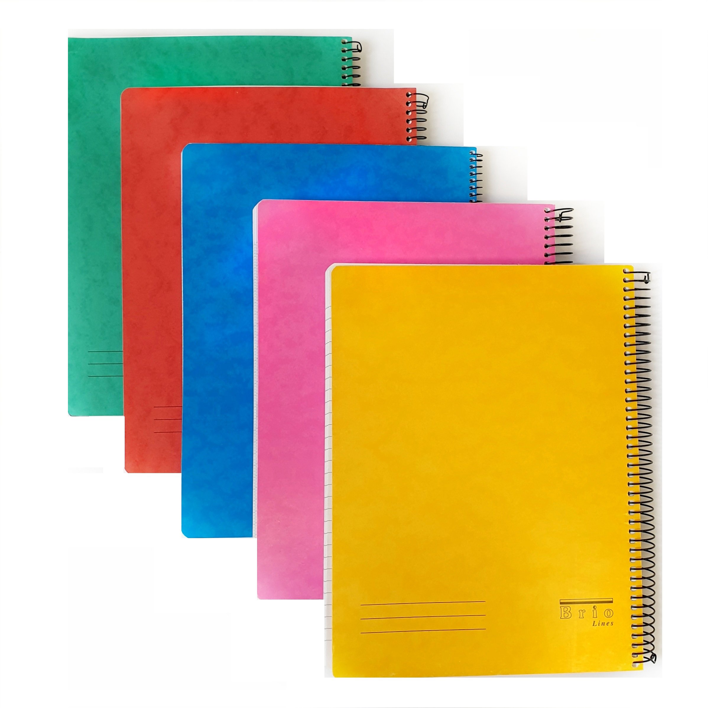 BRIO Un Bk Inv Spiral 60g Lin 72sh R/O 21X27.5